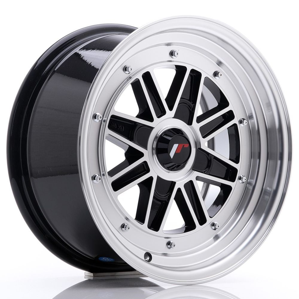 ALU PLATIŠČA JR Wheels JR31 15x7.5 ET20 4H BLANK Gloss Black Machined Face