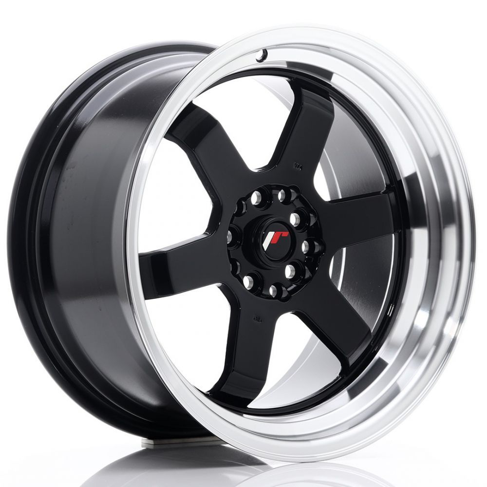 ALU PLATIŠČA JR Wheels JR12 17x9 ET25 4x100/114 Gloss Black