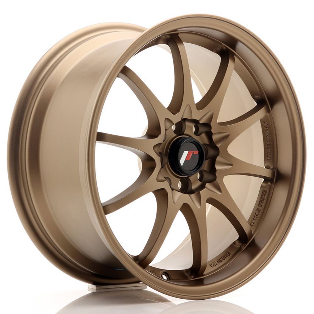 ALU PLATIŠČA JR Wheels JR5 17x8,5 ET35 4x100/114,3 Dark Anodized Bronze