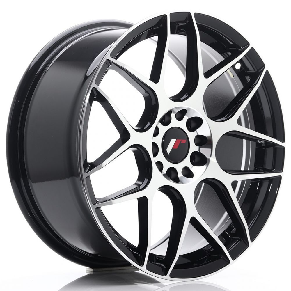 ALU PLATIŠČA JR Wheels JR18 18x8,5 ET40 5x112/114 Black Machined