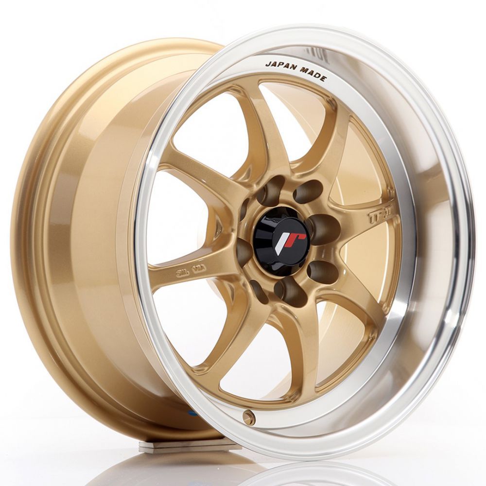 ALU PLATIŠČA JR Wheels TF2 15x7,5 ET30 4x100/114 Gold