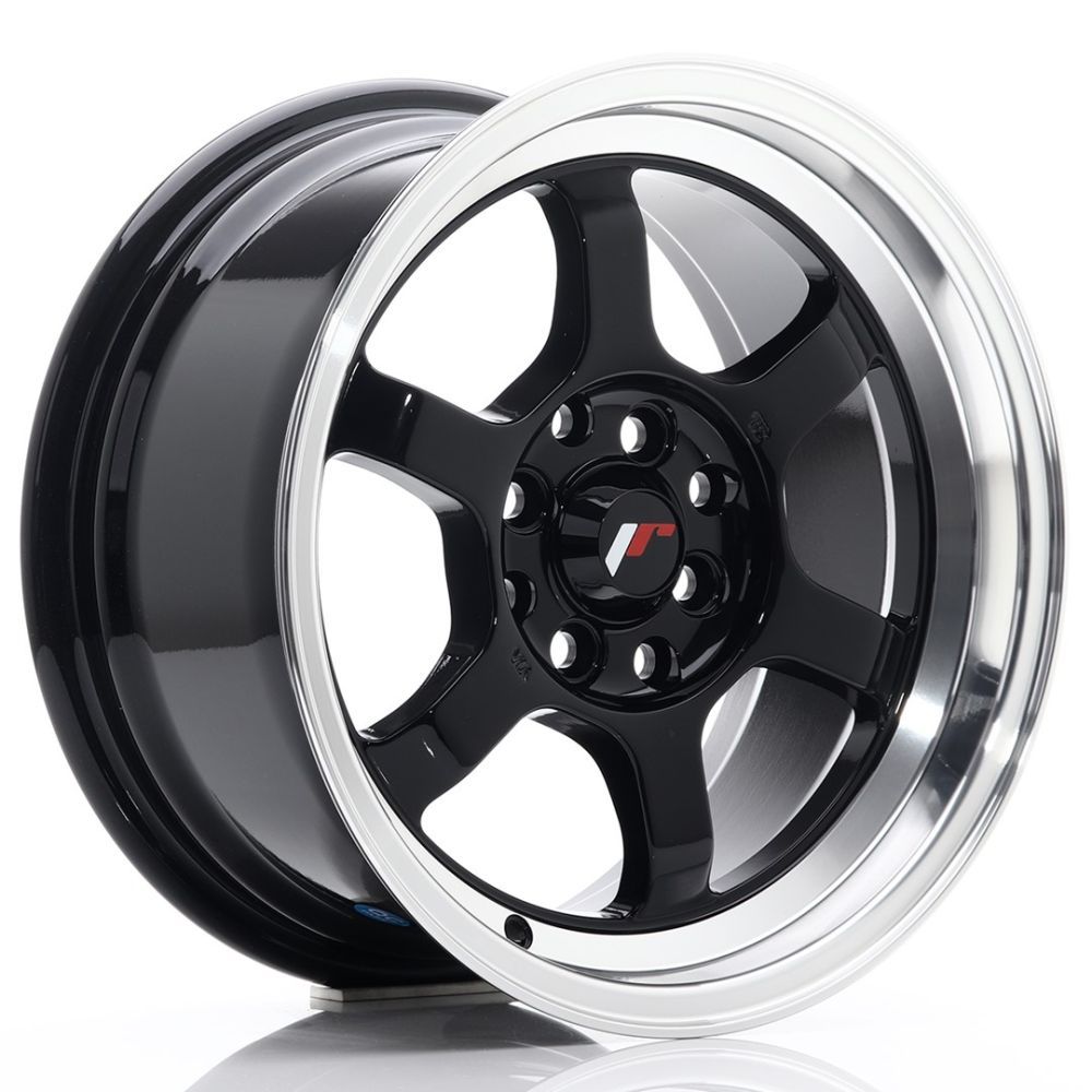 ALU PLATIŠČA JR Wheels JR12 15x7,5 ET26 4x100/108 Gloss Black