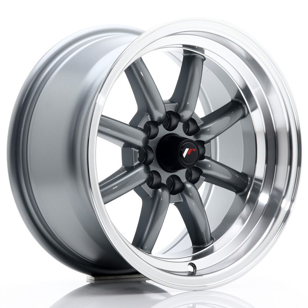 JR Wheels JR19 15x8 ET0 4x100/114 Gun Metal