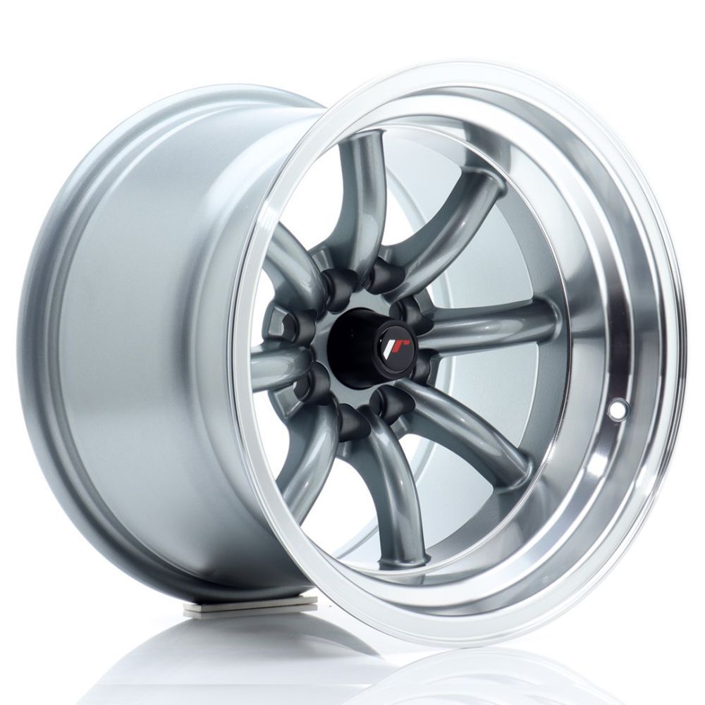 ALU PLATIŠČA JR Wheels JR19 15x10,5 ET-32 4x100/114 Gun Metal