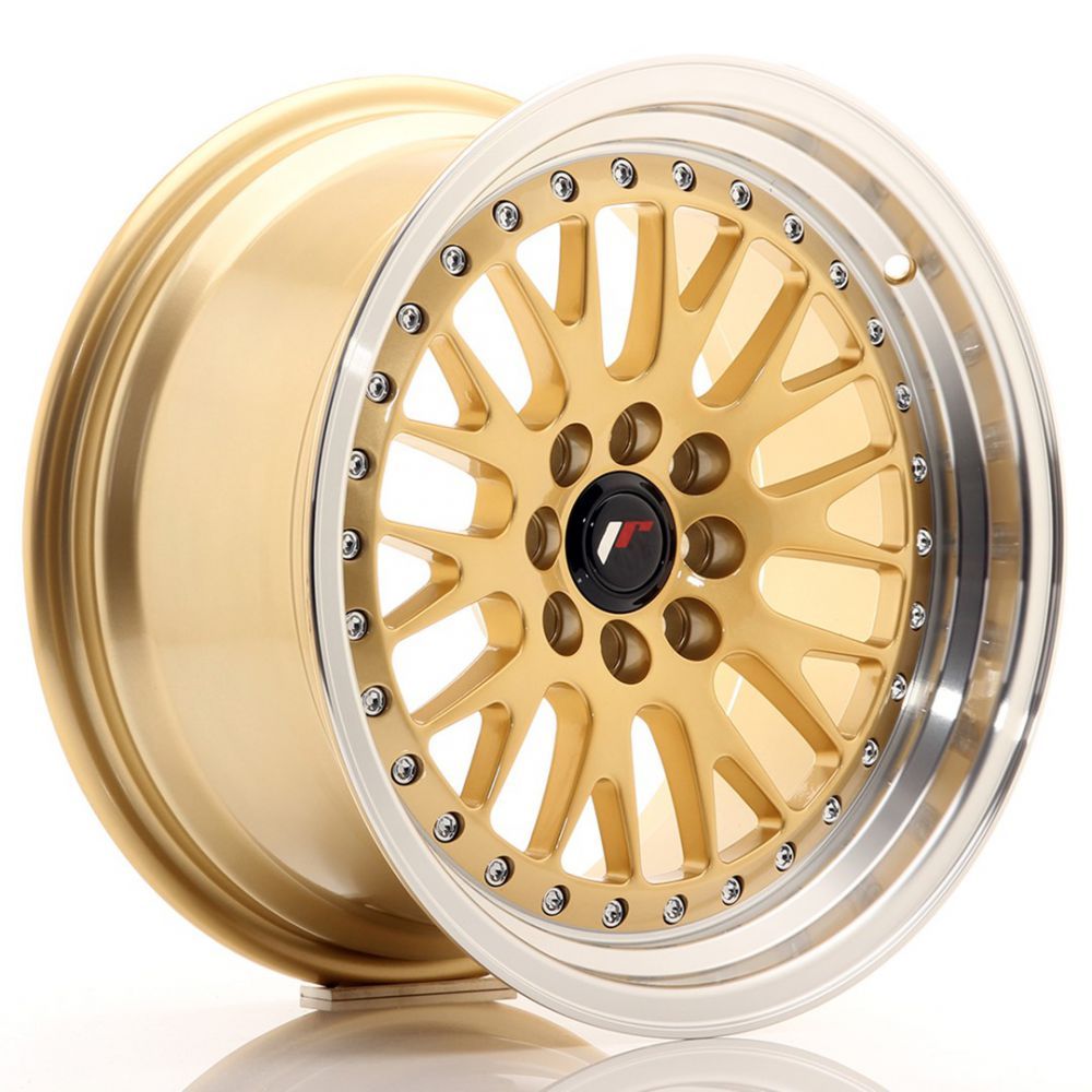 ALU PLATIŠČA JR Wheels JR10 16x8 ET20 4x100/108 Gold w/Machined Lip