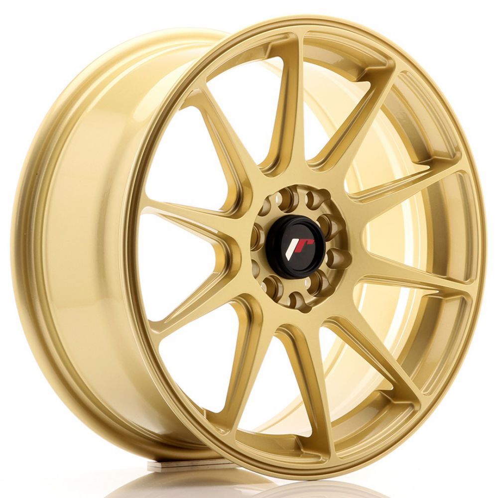 ALU PLATIŠČA JR Wheels JR11 17x7,25 ET35 5x100/114,3 Gold