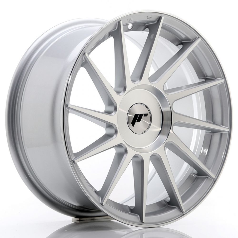 ALU PLATIŠČA JR Wheels JR22 17x8 ET25-35 BLANK Silver Machined Face