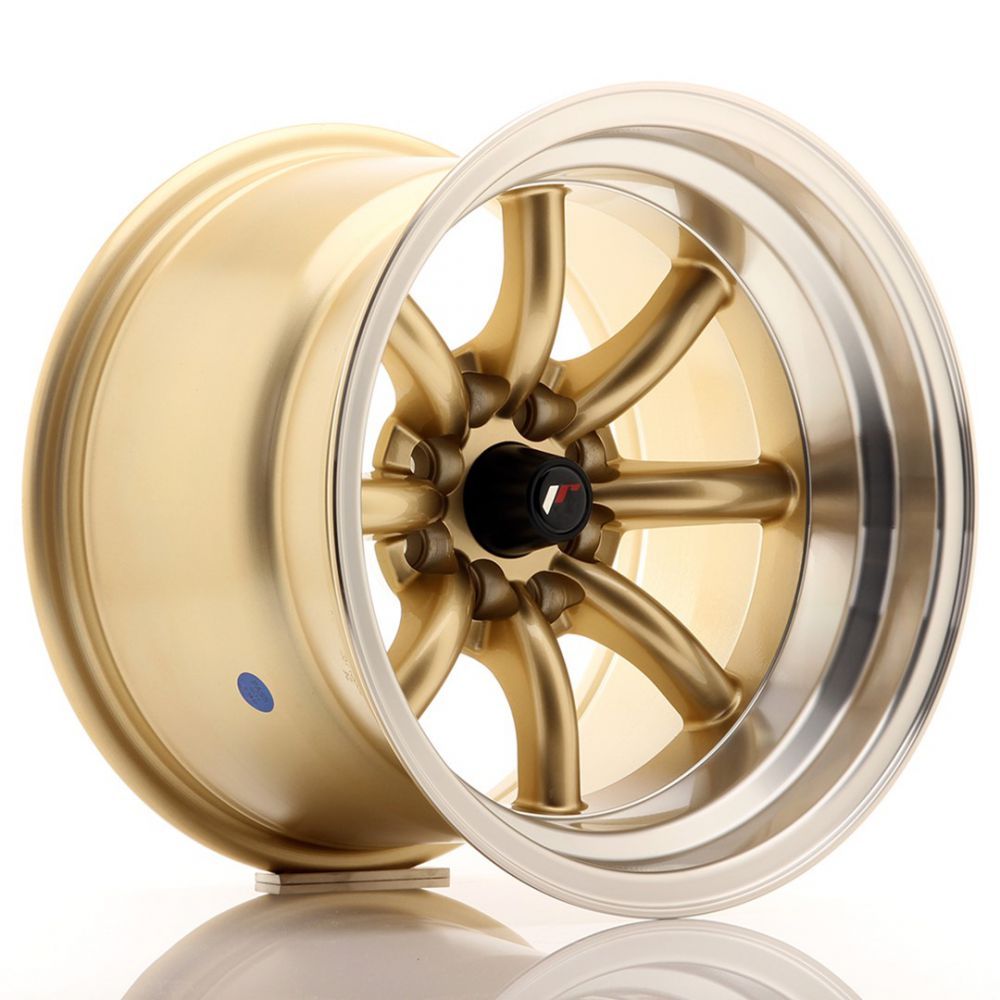 ALU PLATIŠČA JR Wheels JR19 15x10,5 ET-32 4x100/114 Gold