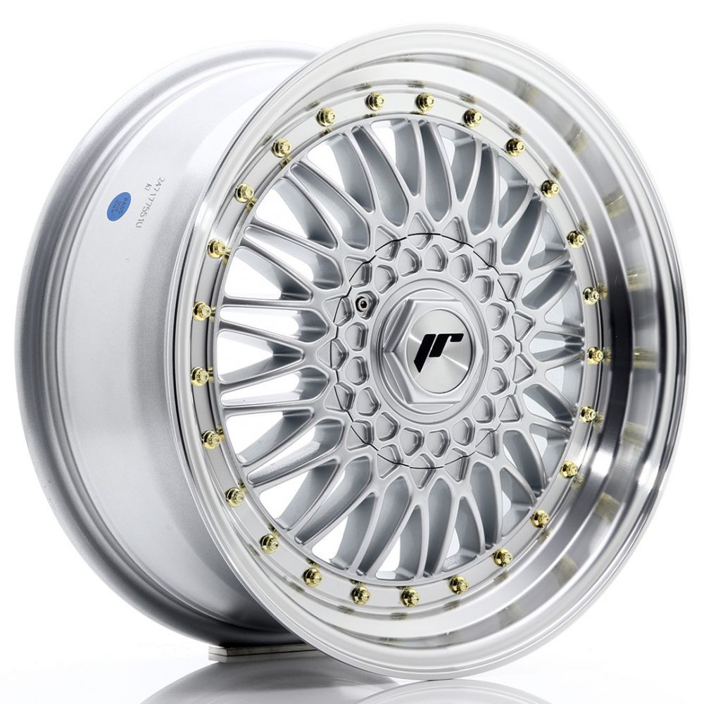 ALU PLATIŠČA JR Wheels JR9 17x7,5 ET20-35 BLANK Silver w/Machined Lip