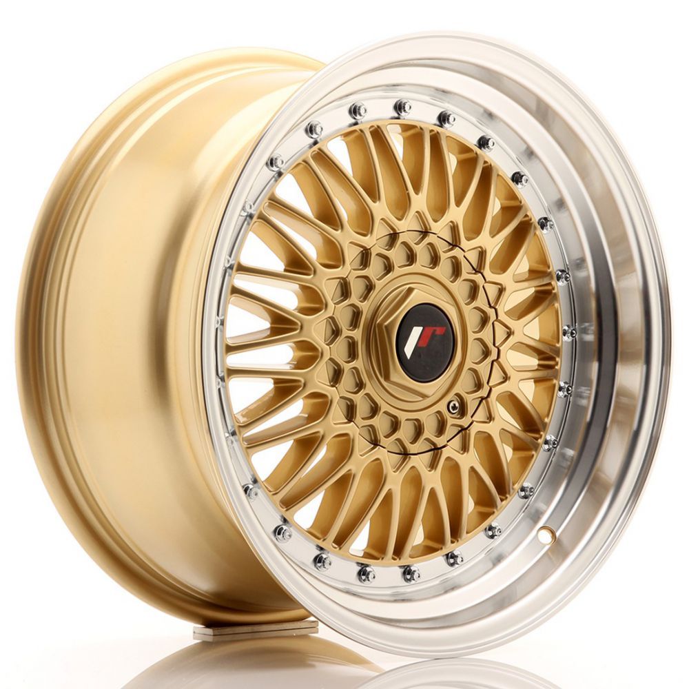 JR Wheels JR9 17x8,5 ET35 BLANK Gold w/Machined Lip