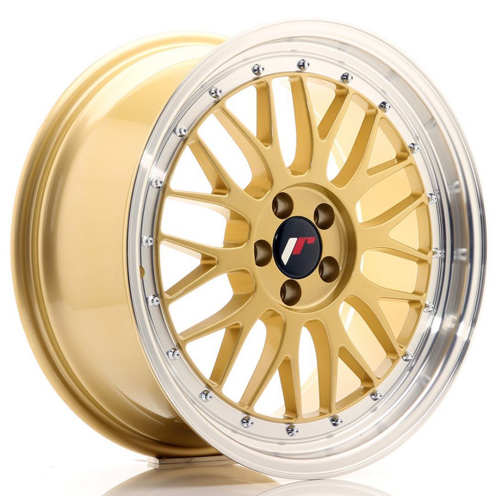 JR Wheels JR23 18x8,5 ET35 5x100 Gold w/Machined Lip