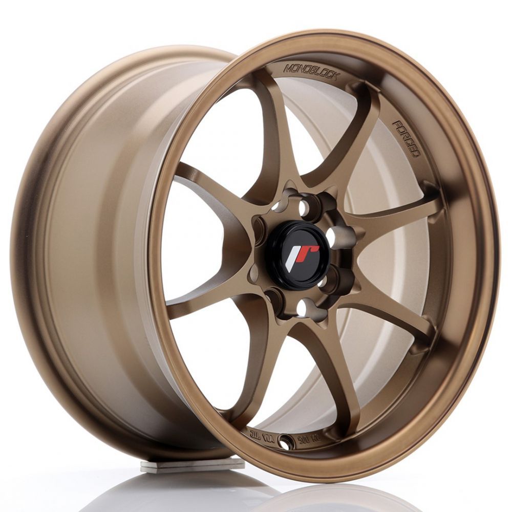 ALU PLATIŠČA JR Wheels JR5 15x8 ET28 4x100 Dark Anodized Bronze