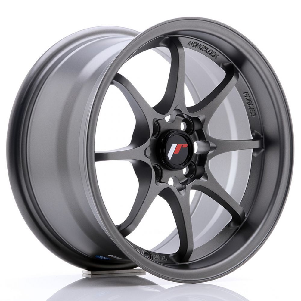 ALU PLATIŠČA JR Wheels JR5 15x8 ET28 4x100 Matt Gun Metal