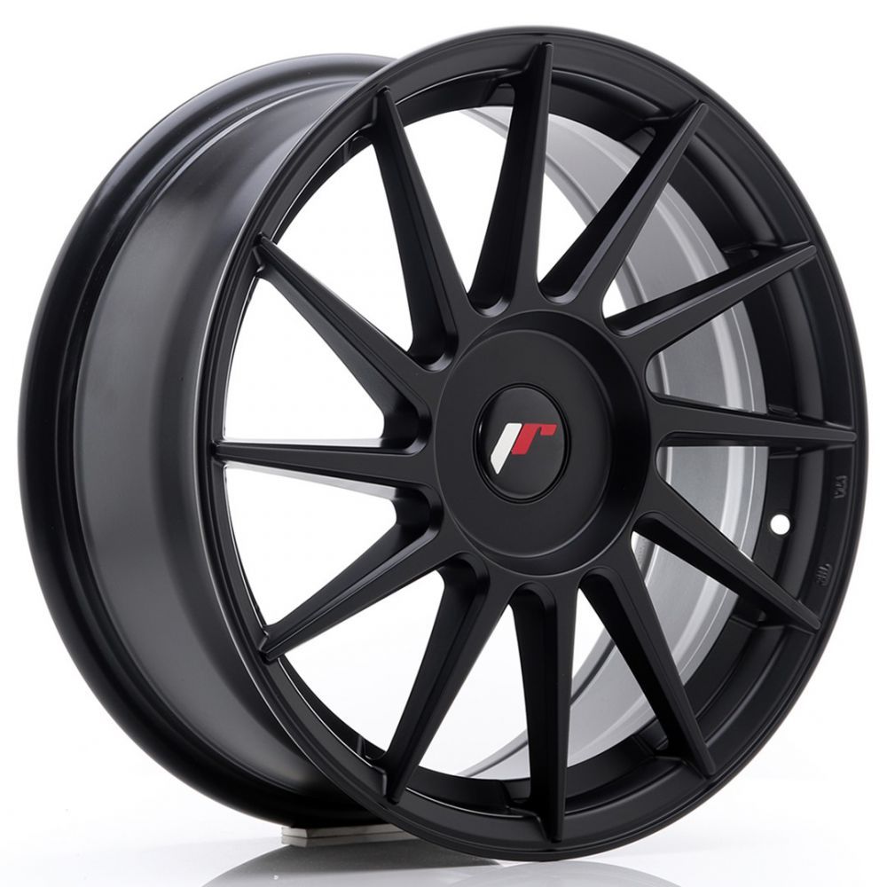 ALU PLATIŠČA JR Wheels JR22 17x7 ET35-40 BLANK Matt Black