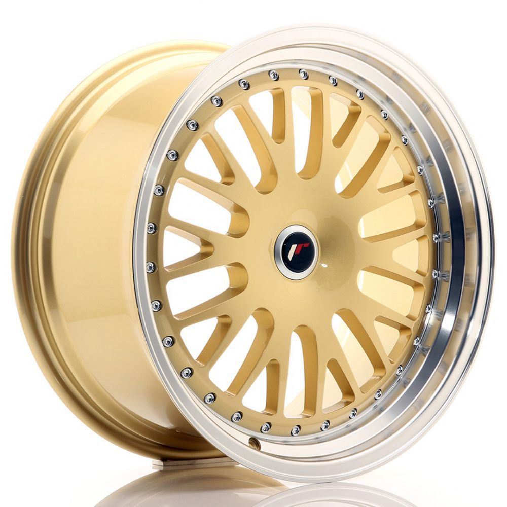 ALU PLATIŠČA JR Wheels JR10 19x9,5 ET20-35 Blank Gold w/Machined Lip