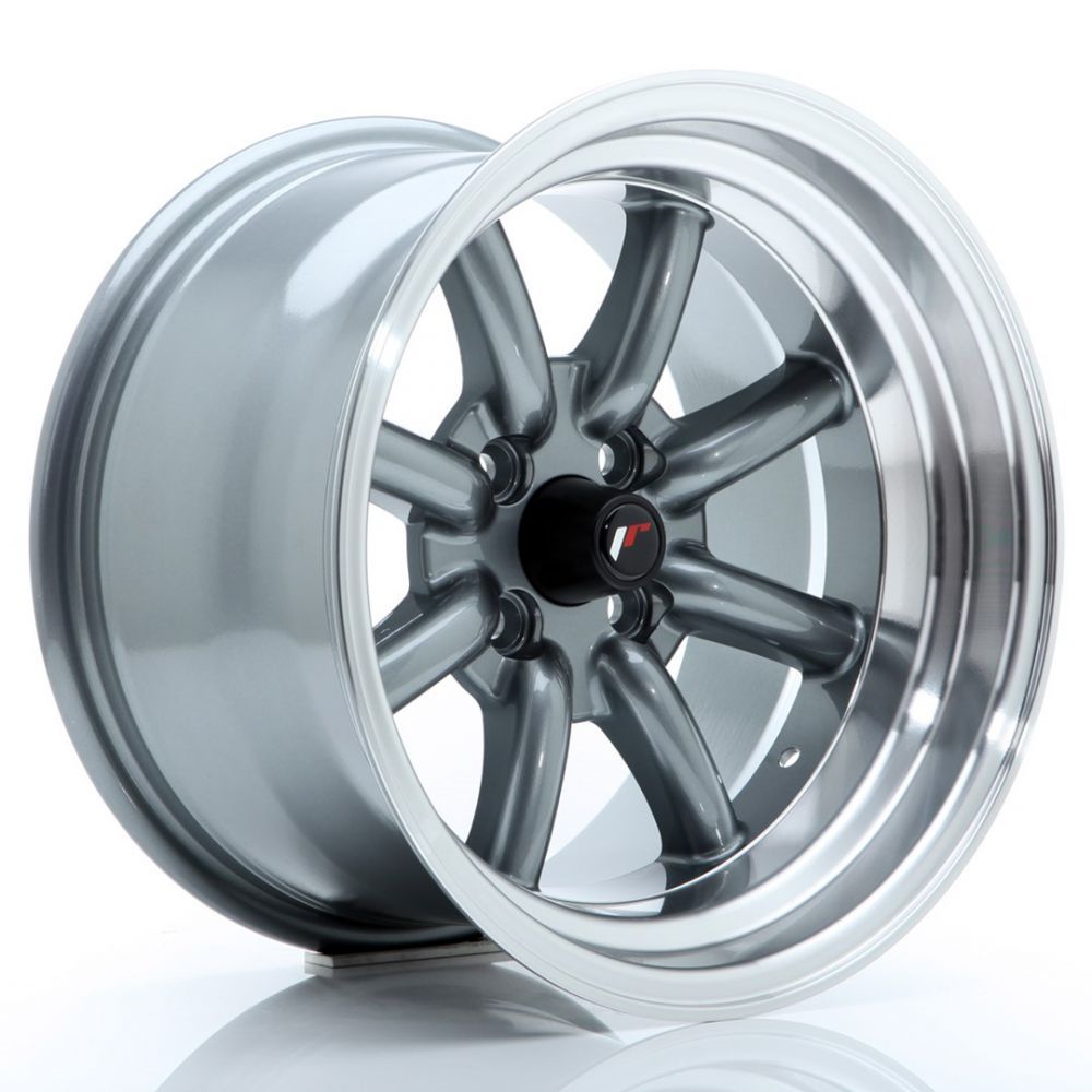 ALU PLATIŠČA JR Wheels JR19 15x9 ET-13 4x100 Gun Metal