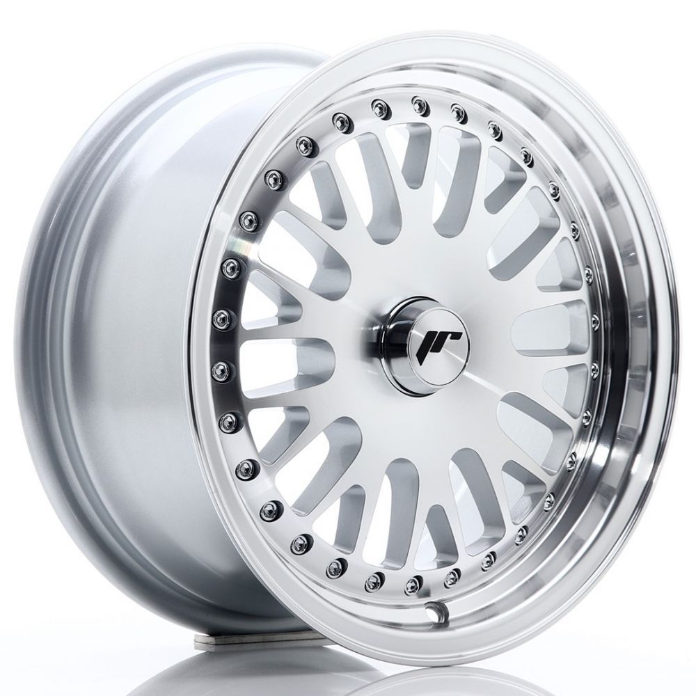 ALU PLATIŠČA JR Wheels JR10 15x7 ET30 Blank Silver Machined Face