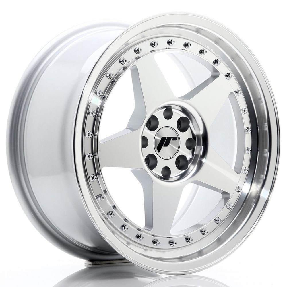 ALU PLATIŠČA JR Wheels JR6 17x8 ET25 5x114/120 Silver Machined Face