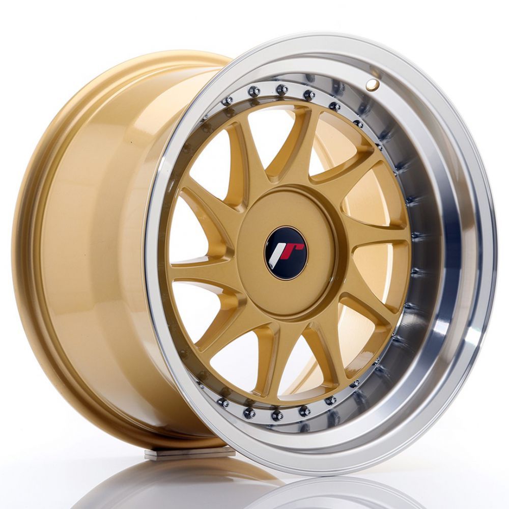 JR Wheels JR9 17x10 ET20 4x100/108 Silver w/Machined Lip