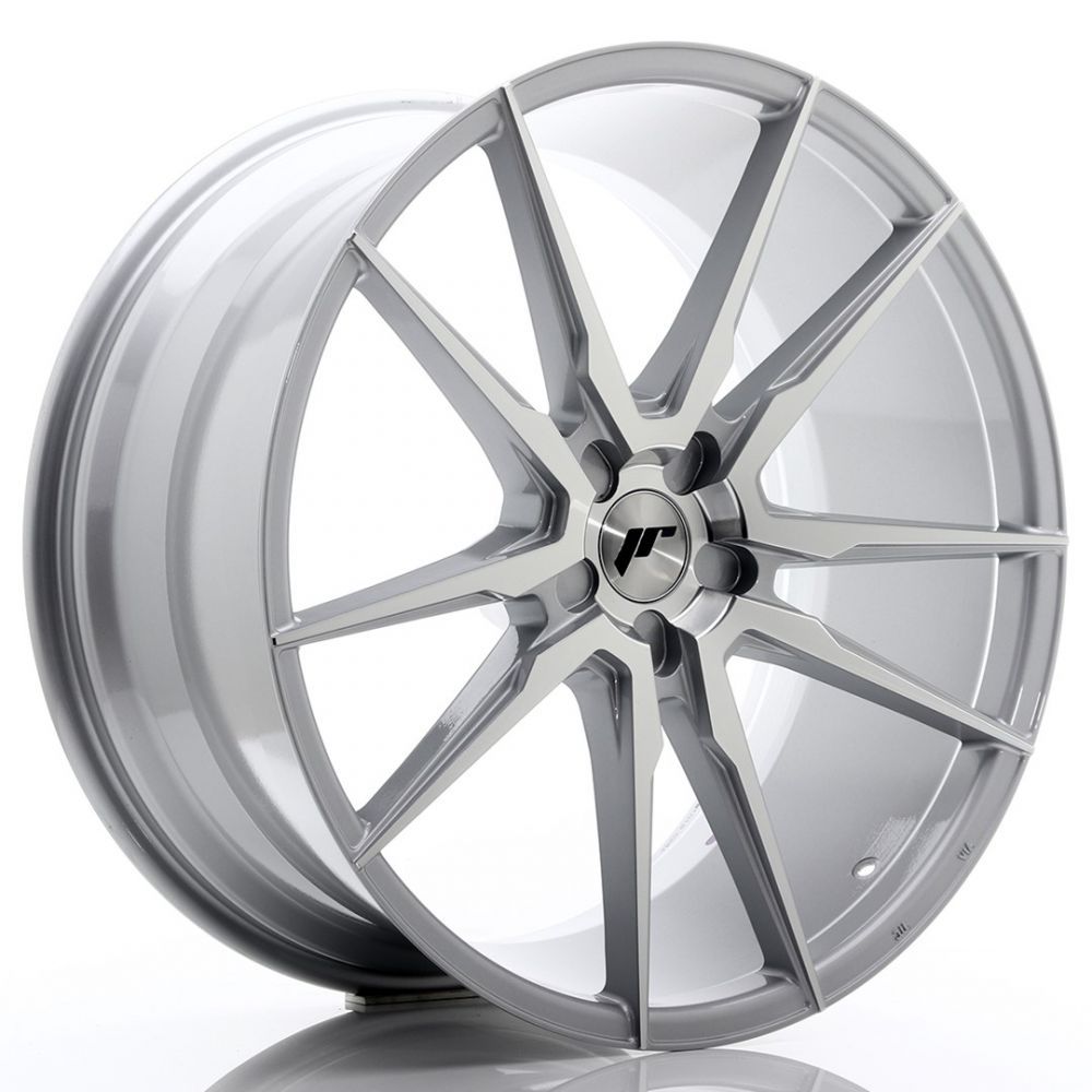 ALU PLATIŠČA JR Wheels JR21 22x10,5 ET15-52 5H BLANK Silver