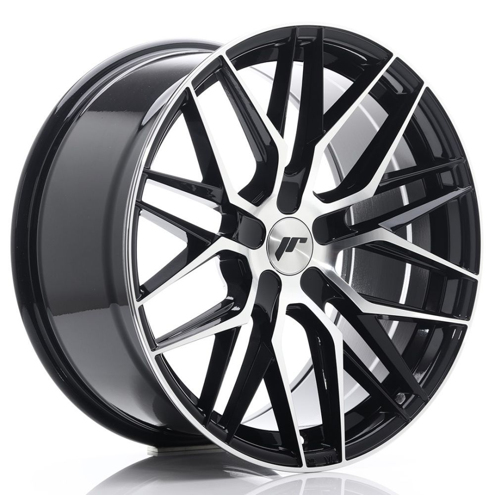 ALU PLATIŠČA JR Wheels JR28 19x9,5 ET20-40 5H BLANK Gloss Black Machined Face