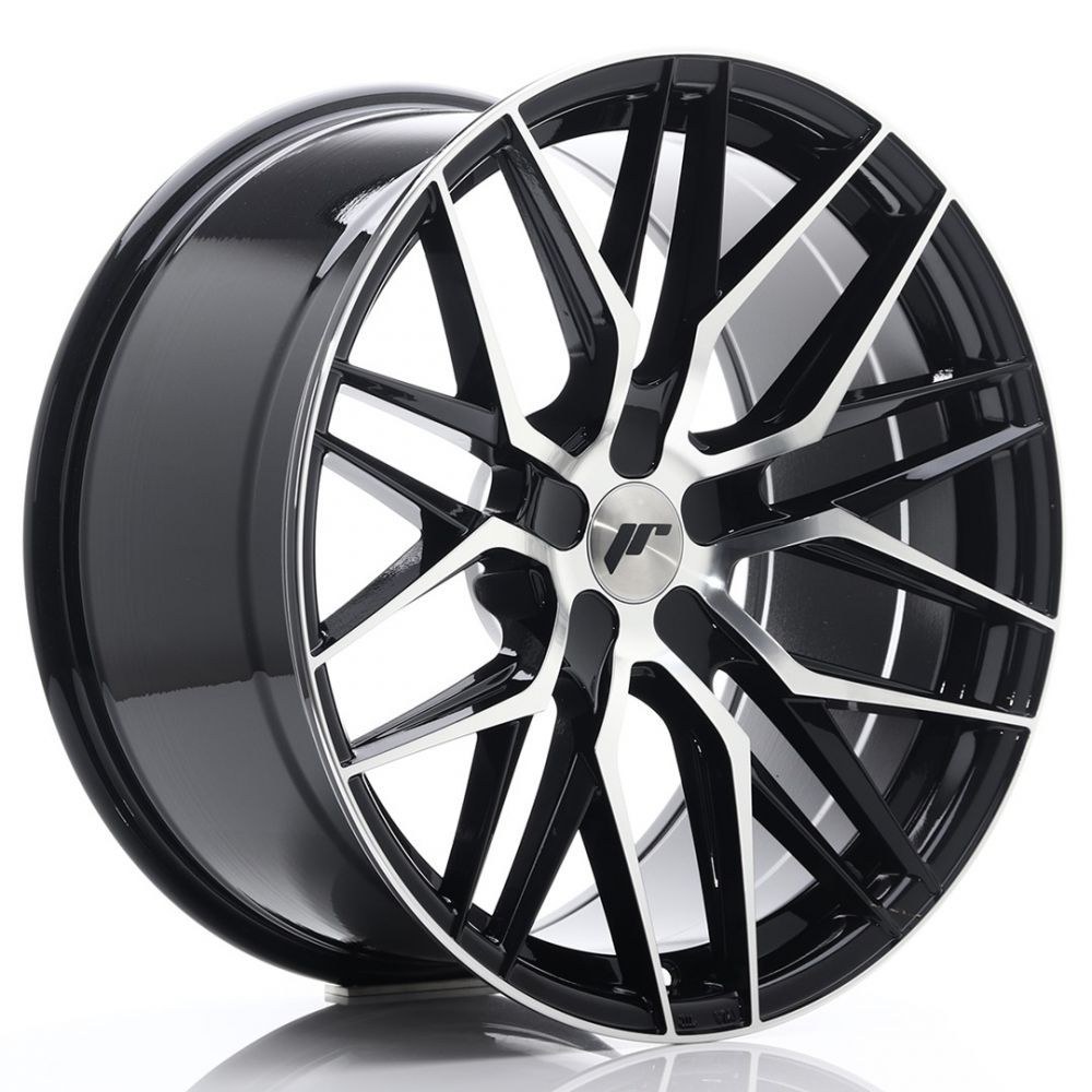 ALU PLATIŠČA JR Wheels JR28 20x10 ET20-40 5H BLANK Gloss Black Machined Face