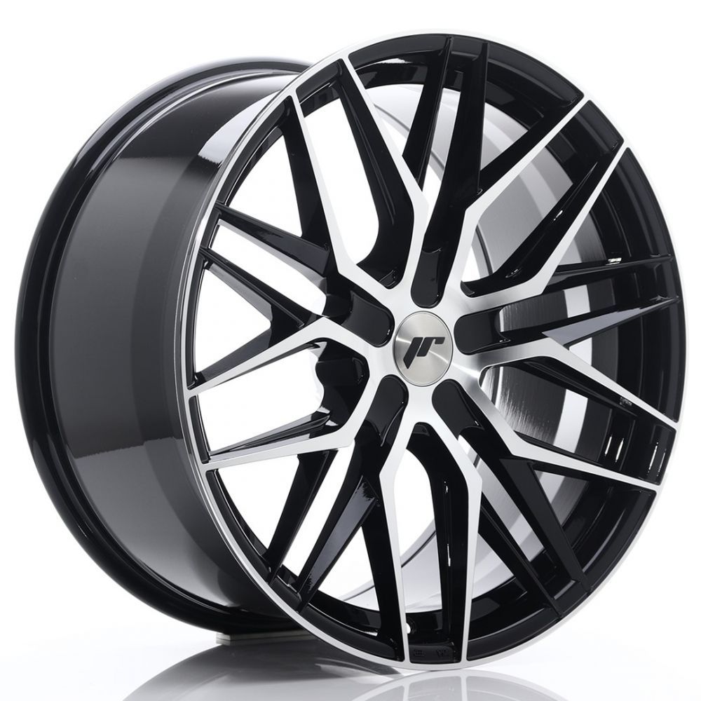 ALU PLATIŠČA JR Wheels JR28 21x10,5 ET15-55 5H BLANK Gloss Black Machined Face