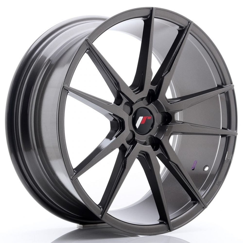 ALU PLATIŠČA JR Wheels JR21 20x8,5 ET20-40 5H Blank Hyper Gray