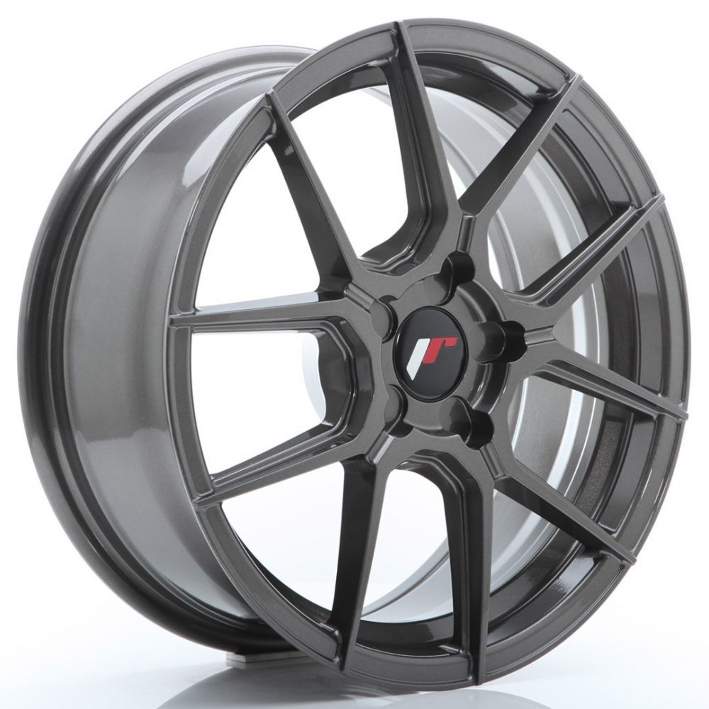 ALU PLATIŠČA JR Wheels JR30 17x7 ET20-40 5H BLANK Hyper Gray