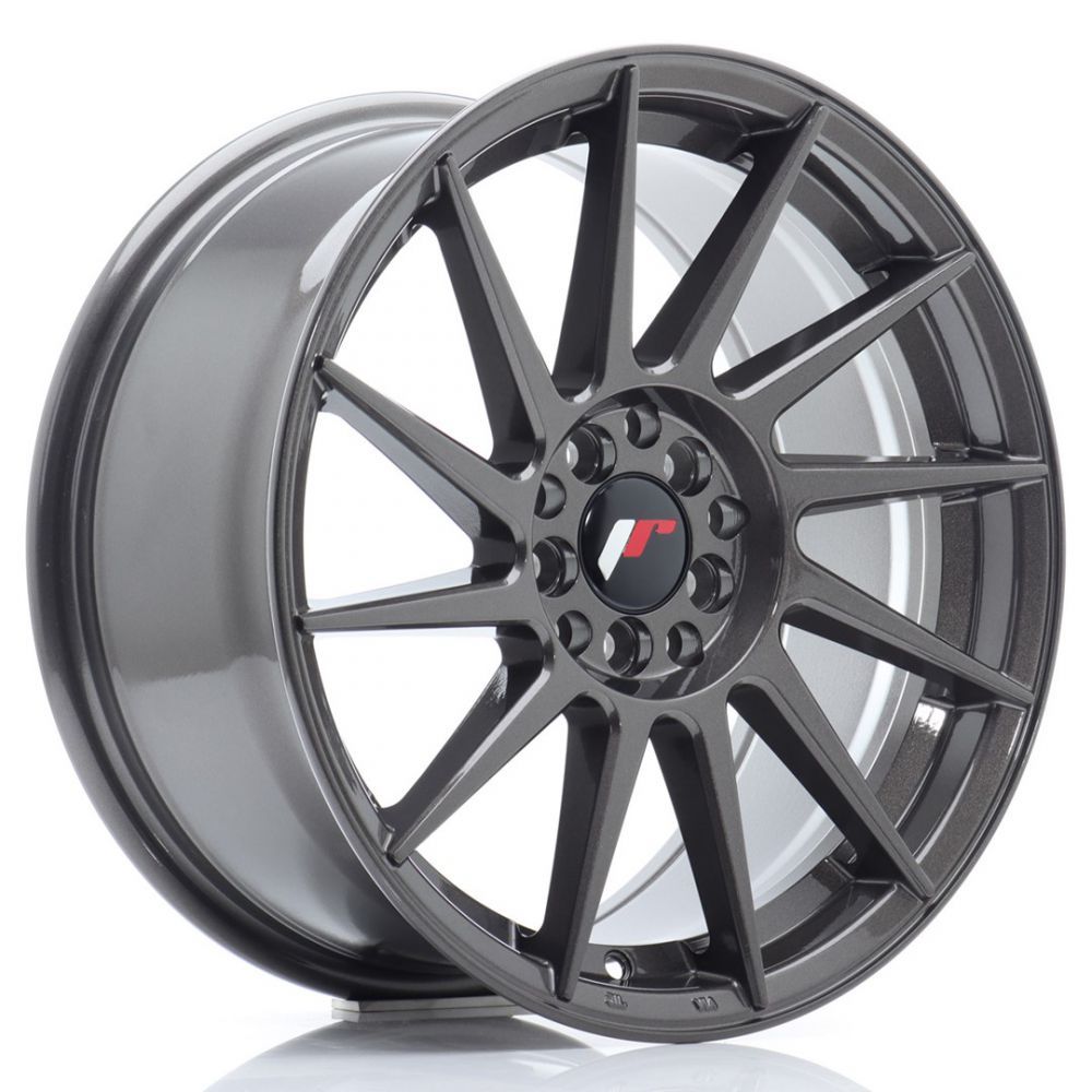 ALU PLATIŠČA JR Wheels JR22 17x8 ET35 5x100/114 Hyper Gray