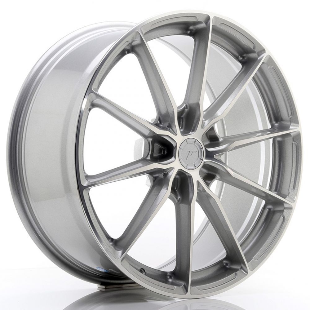 ALU PLATIŠČA JR Wheels JR37 20x9 ET20-45 5H BLANK Silver Machined Face