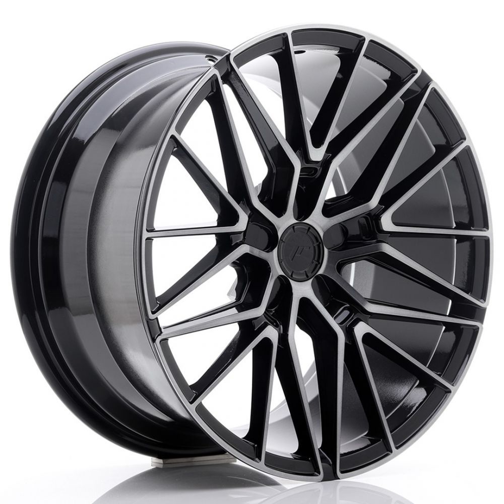 ALU PLATIŠČA JR Wheels JR38 19x9,5 ET20-45 5H BLANK Black Brushed w/Tinted Face