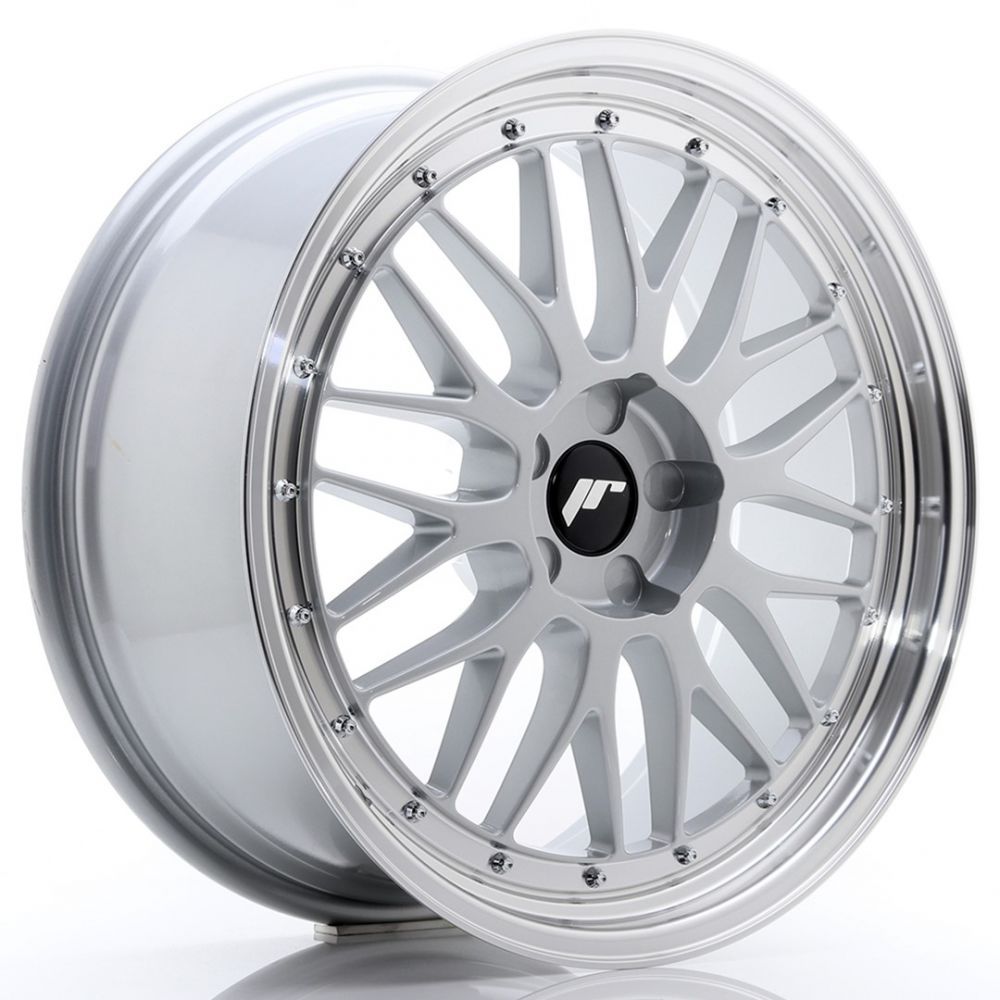 ALU PLATIŠČA JR Wheels JR23 20x8,5 ET35 5x120 Hyper Silver w/Machined Lip