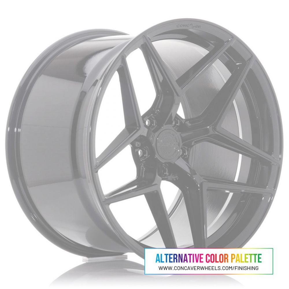 ALU PLATIŠČA Concaver CVR2 20x10,5 ET15-45 BLANK Custom Finish