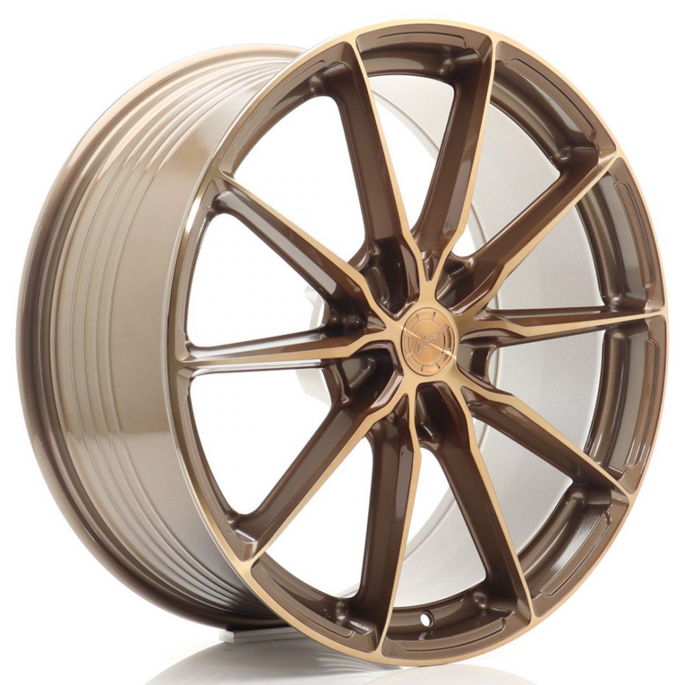 JR Wheels JR37 21x9 ET10-52 5H BLANK Platinum Bronze