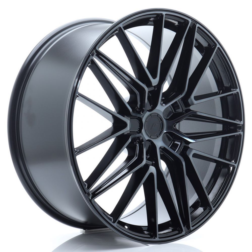 ALU PLATIŠČA JR Wheels JR38 22x9 ET10-45 5H BLANK Black Brushed w/Tinted Face