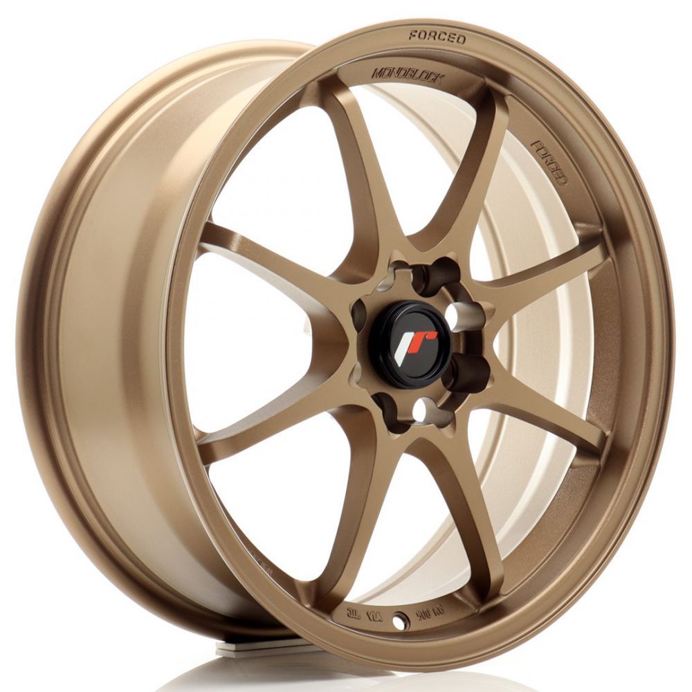 ALU PLATIŠČA JR Wheels JR5 17x7 ET25 4x108 Dark Anodized Bronze