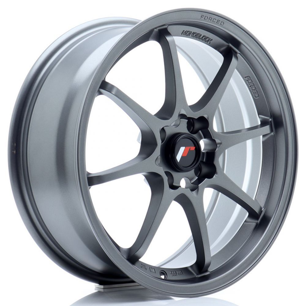 ALU PLATIŠČA JR Wheels JR5 17x7 ET25 4x108 Matt Gun Metal