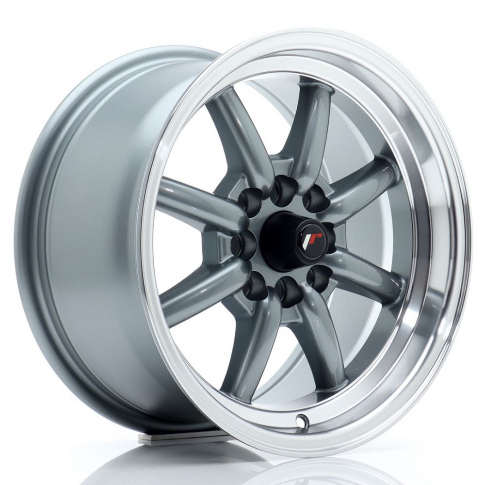 JR Wheels JR19 15x8 ET0 4x100/108 Gun Metal