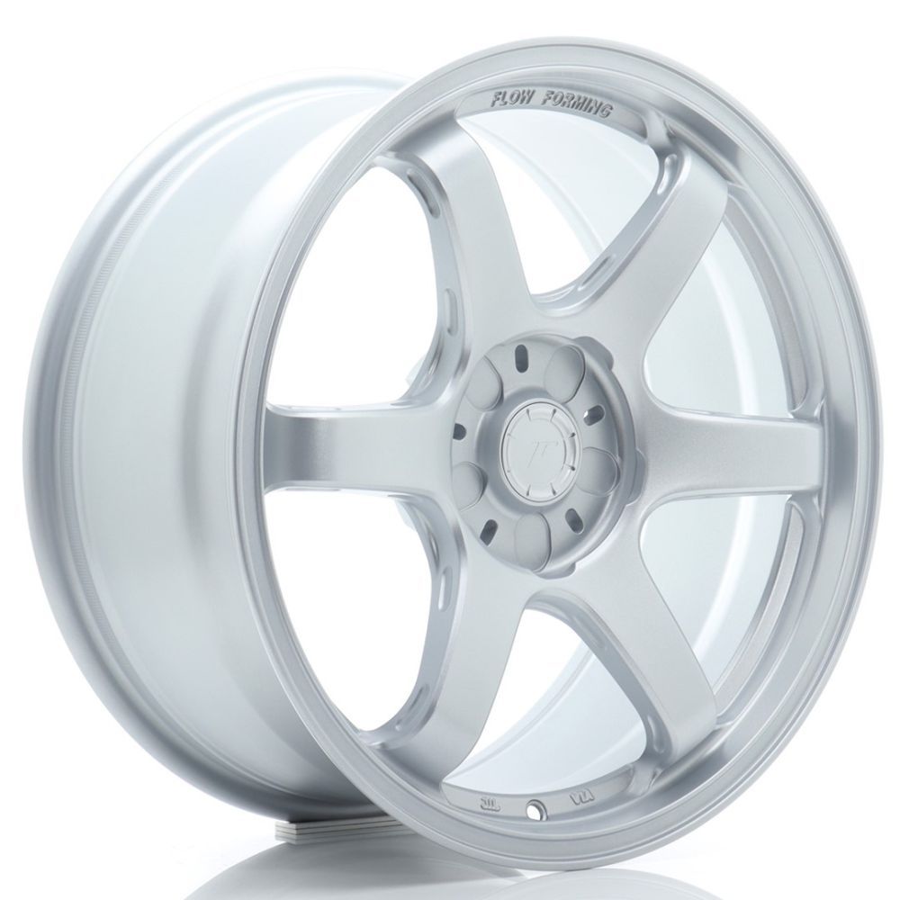 JR Wheels SL03 18x8 ET20-35 5H BLANK Matt Silver