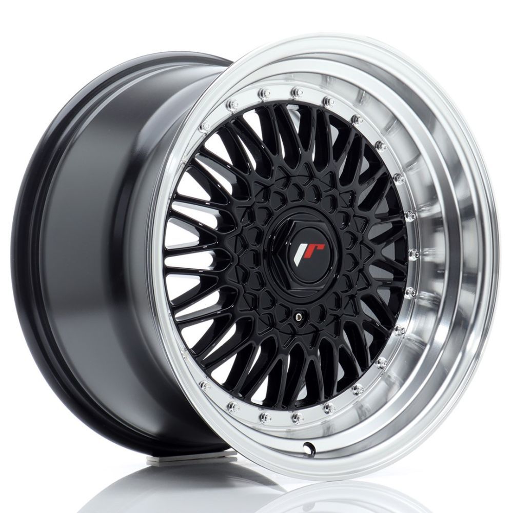 JR Wheels JR9 17x10 ET20 4x100/108 Silver w/Machined Lip