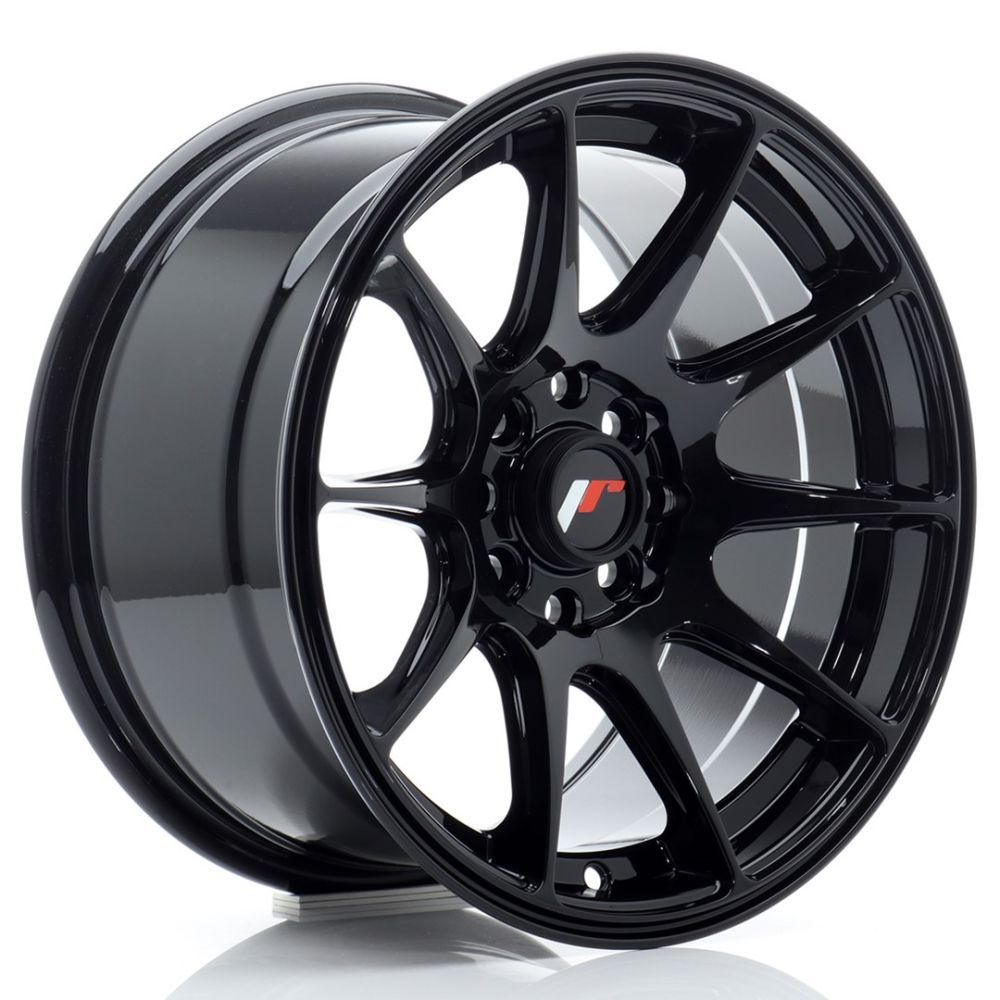 ALU PLATIŠČA JR Wheels JR11 15x8 ET25 4x100/108 Gloss Black