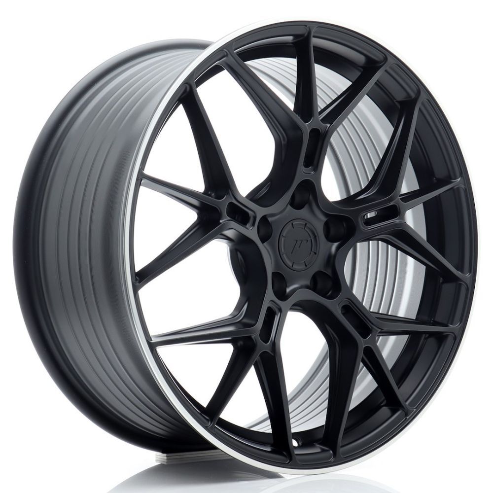 JR Wheels JR51 19x8,5 ET45 5x112 Satin Black w/ Machined Lip