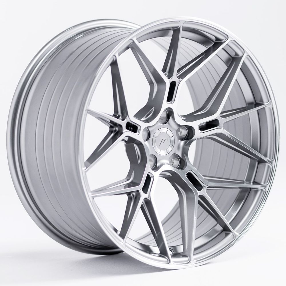 JR Wheels JR51 20x10,5 ET15-35 5H BLANK Titanium Machined Face