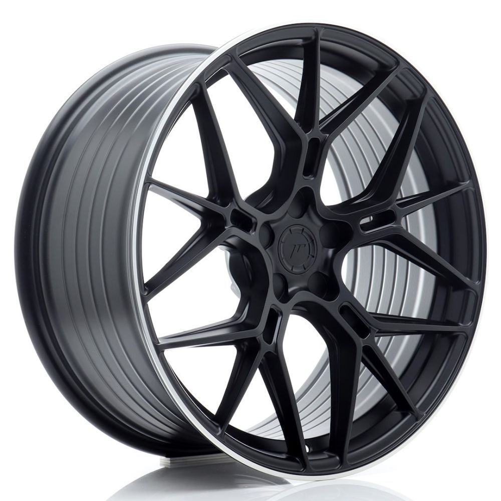 JR Wheels JR51 20x9,5 ET20-40 5H BLANK Satin Black w/ Machined Lip