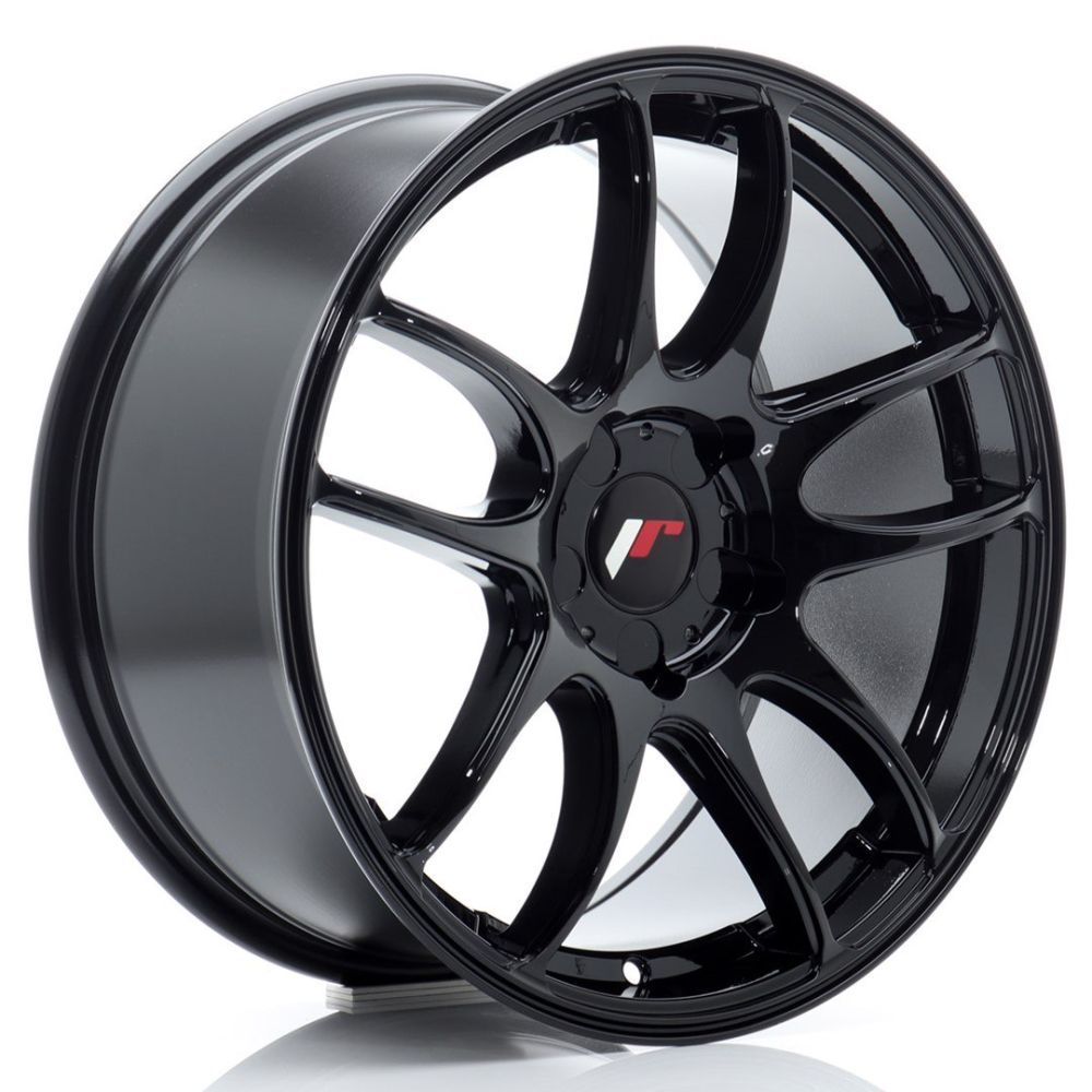 JR Wheels JR29 17x8 ET20-38 BLANK Gloss Black