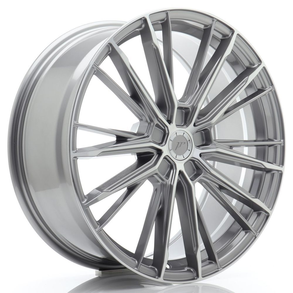 JR Wheels JR52 20x9 ET20-51 5H BLANK Titanium Machined Face