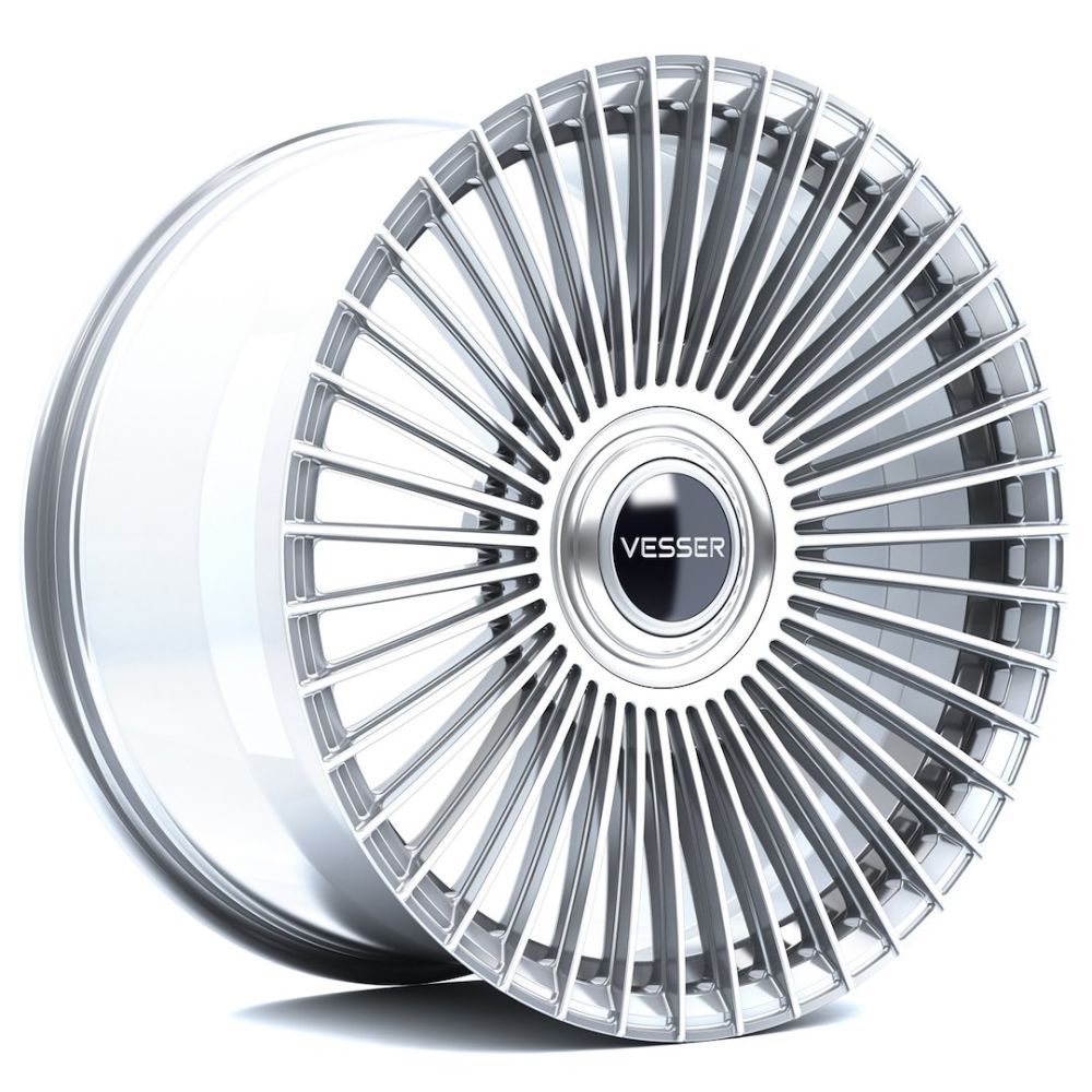 Vesser VSR9 22x11,5 ET16-59 BLANK Silver Machined Face