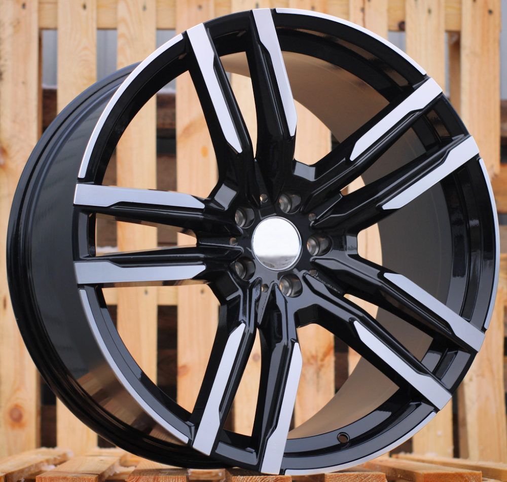  R21x10.5 5X112 ET 43 66.6 FE246 Black Polished (MB) For BMW (P2) () 10.5x21 ET43 5x112