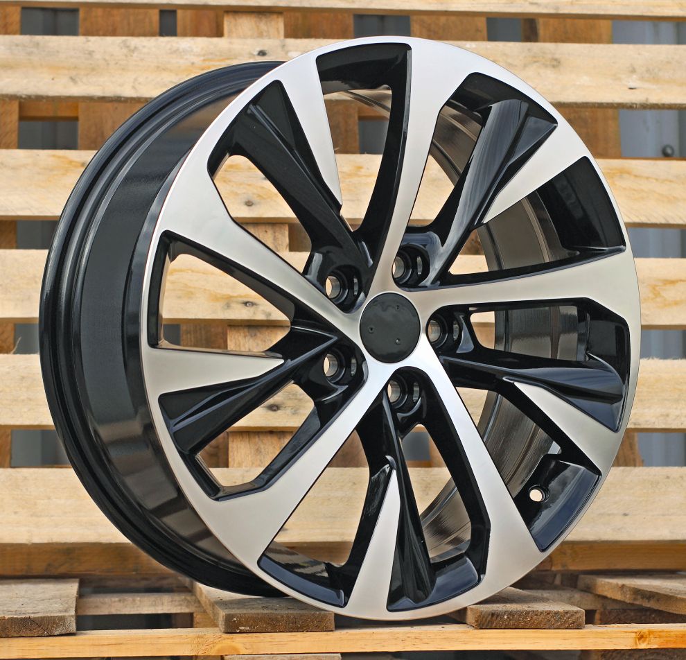 R18x7.5 5X114.3 ET 40 60.1 B5757 Black Polished (MB) For LEX (Z4) 7.5x18 ET40 5x114.3